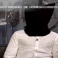 was guy-man really getting enough air in a bag on his head during an interview in iceland in 2006?