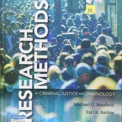 Kindle⚡online✔PDF Research Methods for Criminal Justice and Criminology