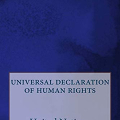 FREE KINDLE 💌 universal declaration of human rights by  united nations [EBOOK EPUB K