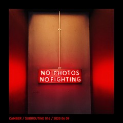 Subroutine 016 - Warehouse Techno Mix (2020-04-09)