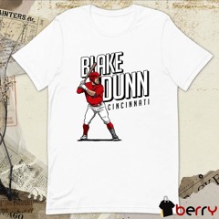 Official Blake Dunn Cincinnati Reds Player t-shirt