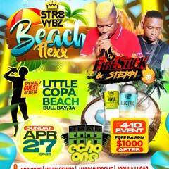 VJ STEPPI X FIRE STICK LIVE AUDIO @ BEACH FLEX