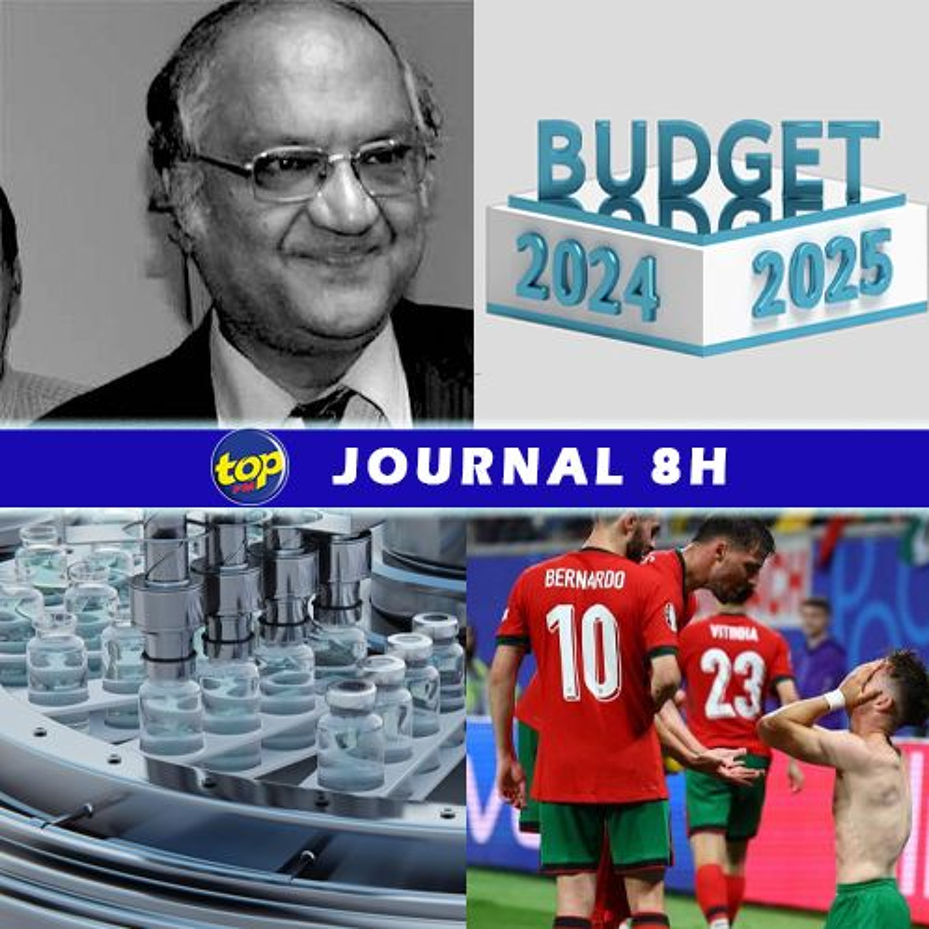 Le journal de 8h de ce mercredi 19 juin 2024