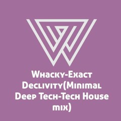 Whacky -Exact Declivity (Minimal Deep Tech- Tech House Mix)