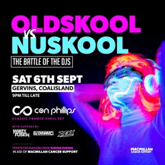 OLDSKOOL VINYL TRANCE SET - From The Battle Of The DJs Oldskool Vs Nuskool 🔥🔥 Charity Event 🟢⚪