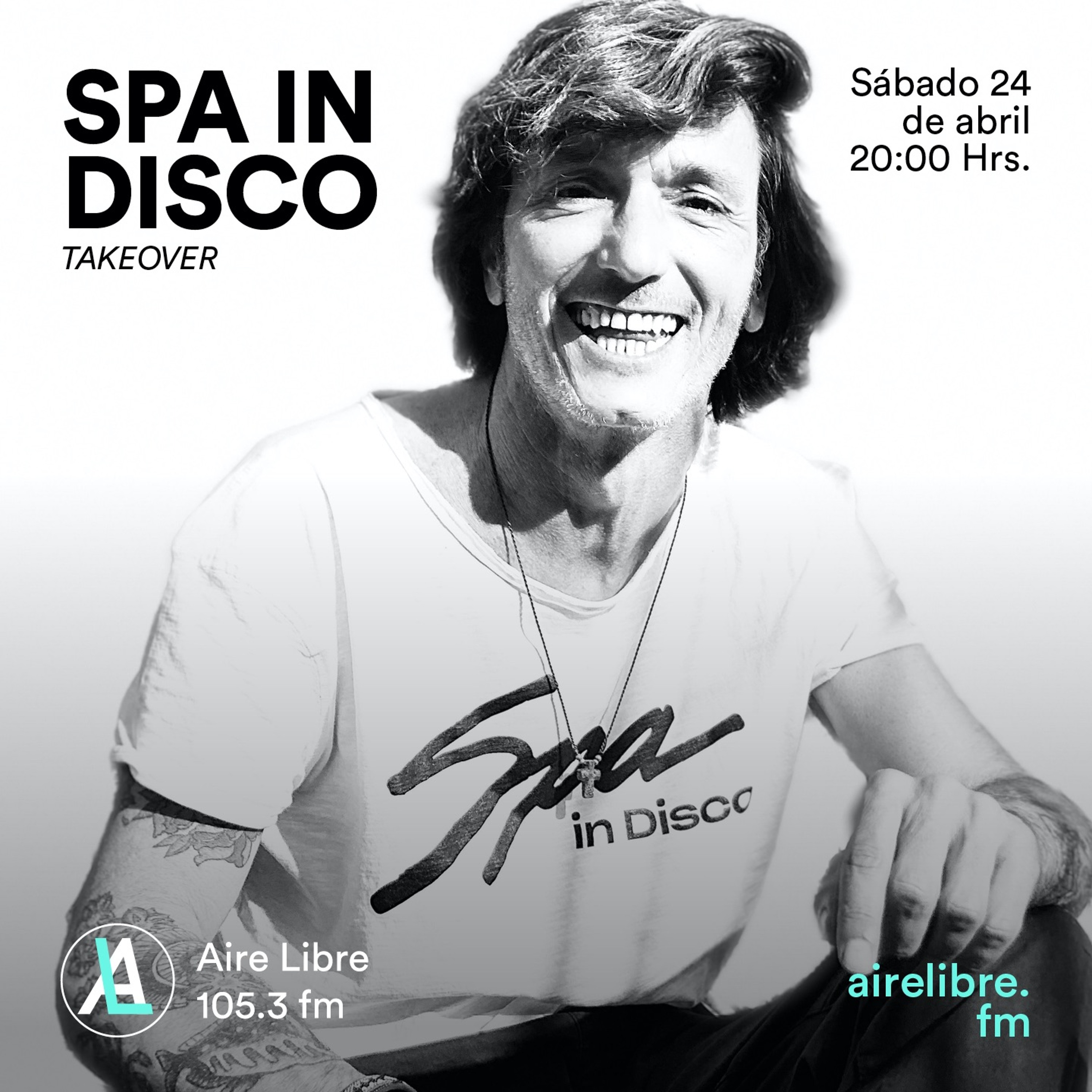 AIRE LIBRE 105.3fm RADIO (CDMX) Fran Deeper / Spa In Disco -  Takeover  April Mix 2021 episode artwork