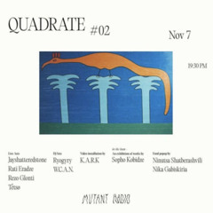 Rati Eradze Live [QUADRATE #2 7.11.2025]