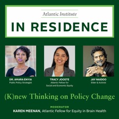 In Residence | (K)new Thinking on Policy Change - T Jooste, A Enyia & J Naidoo