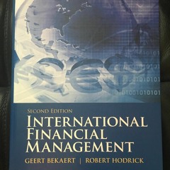 PDF read online International Financial Management (2nd Edition) (Prentice Hall Series in Financ