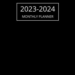 Free eBooks 2023-2024 Monthly Planner: Large Two Year Planner Calendar