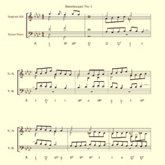 Intermezzo No 1 (newly remixed)