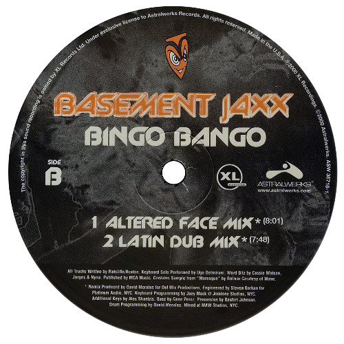 Basement Jaxx - Bingo Bango (Altered Face Mix) (2000)