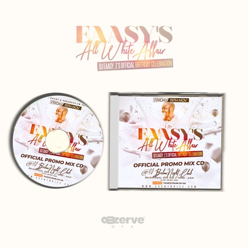 EAASY'S ALL WHITE AFFIAR // Official Promo Mix CD // Snap: @DJEaasy_E
