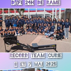 24h rame au collège Marie Curie