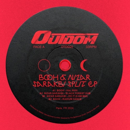 [OTD005] BOOH & Nizar Sarakbi - Split EP (EP)