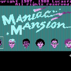 Maniac Mansion Intro PC Speaker DOS