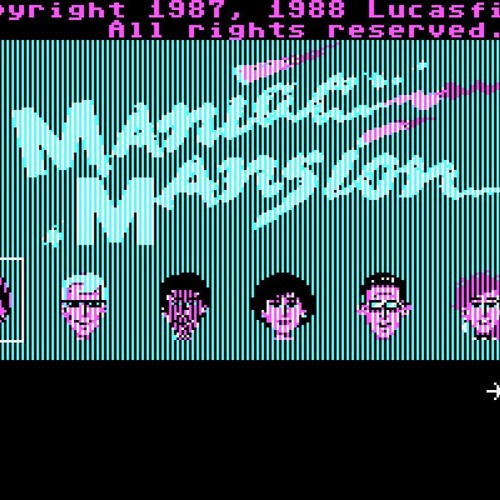 Maniac Mansion Intro PC Speaker DOS