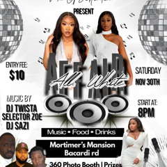 MEN OF DISTINCTION AMOS TEMPLE 34 ALL WHITE PARTY