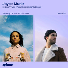 Joyce Muniz Invites Vhyce (Pets Recordings/Belgium) - 06 March 2021