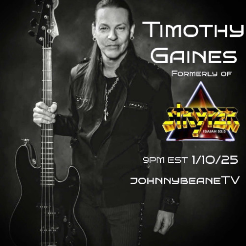 Talking with Timothy Gaines formerly of Stryper. #TimothyGaines #Stryper 1/10/25