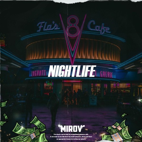 "Nightlife" - DEEP / SMOOTH RAP BEAT | FREE Rap, Hip-Hop Instrumental © MIROV 2021