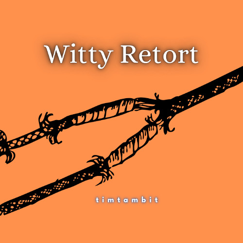 timtambit - witty retort
