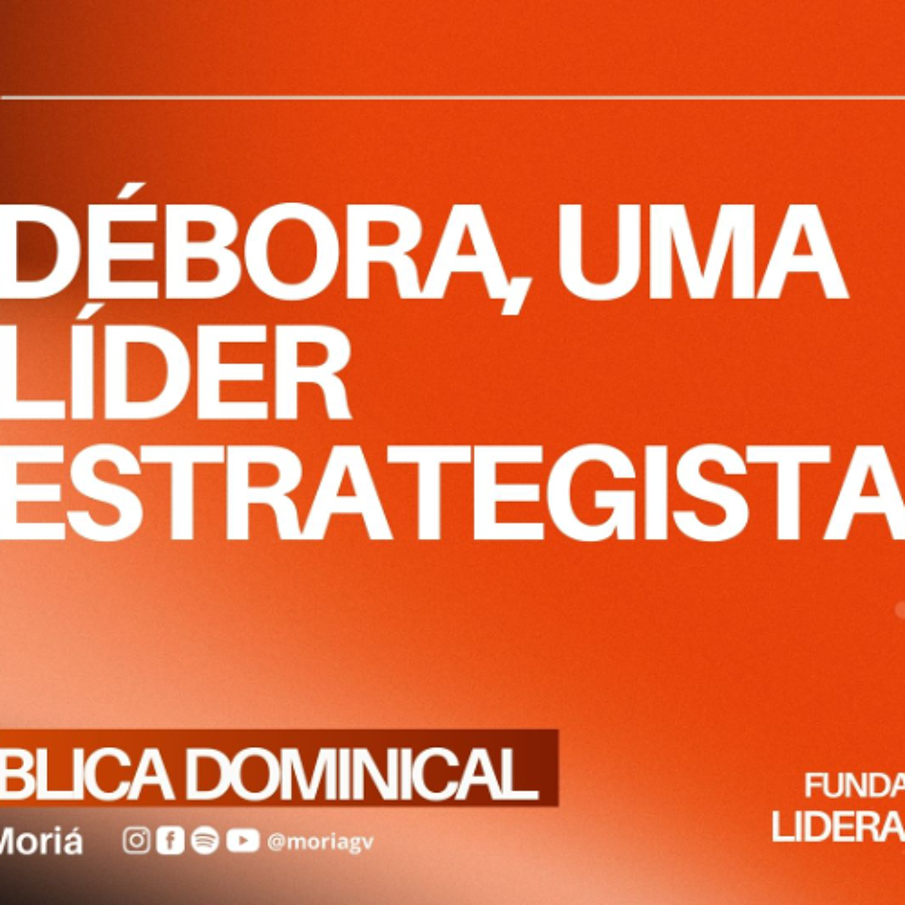 Débora, uma líder estrategista - Pra. Geórgia Almeida - Escola Bíblica Dominical [12.04.2026]