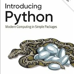 KINDLE Introducing Python: Modern Computing in Simple Packages BY Bill Lubanovic (Author)