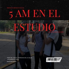 5 am en el estudio Alesama x AgusDick