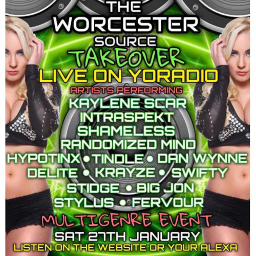 DJ BIGJON POWERSTOMP WITH A TWIST, LIVE FROM THE WORCESTER SOURCE TAKEOVER ON YORADIO 27/01/24