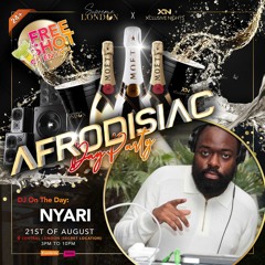 Afrodisiac - Afrobeats,Amapiano,Afrohouse Live Set Mixed By DjNyari