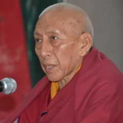Prof. Samdhong Rinpoche gave a talk on  Secular Ethics and Governance. (English)