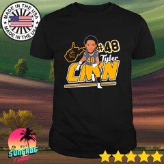 Tyler Cain 2024 West Virginia baseball caricature shirt