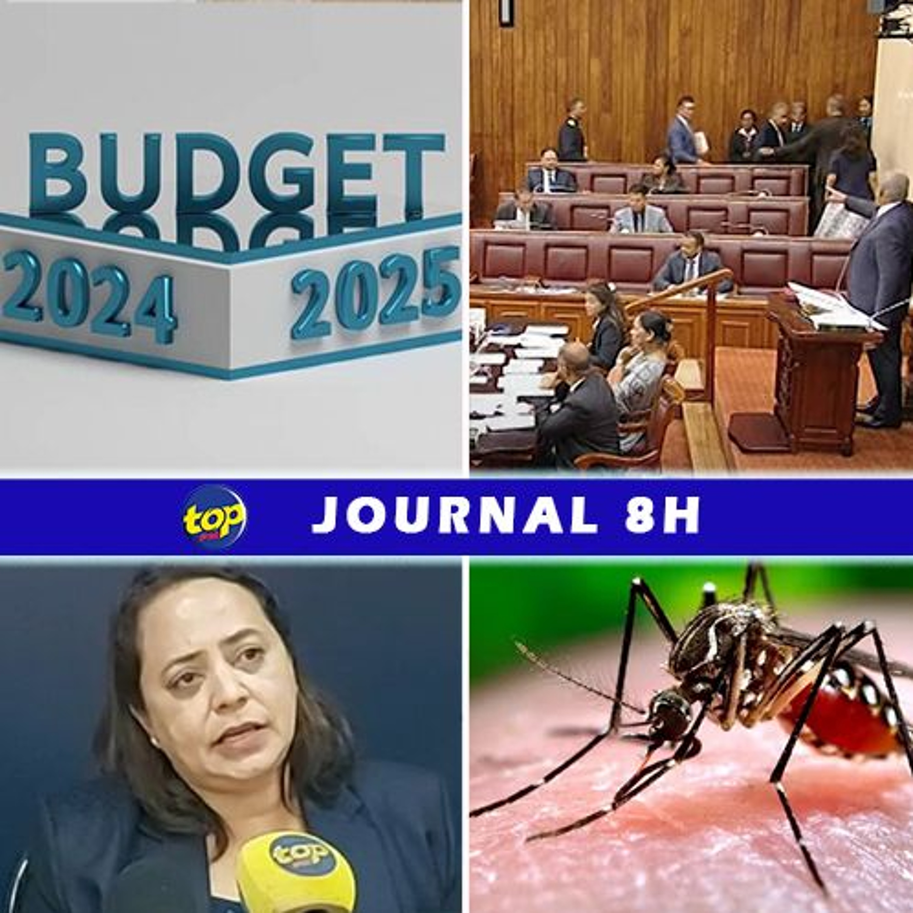 Le journal de 8H de ce mercredi 22 mai 2024