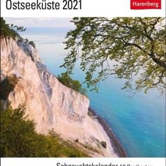 Ostseeküste Sehnsuchtskalender 2021 - Postkartenkalender mit Wochenkalendarium - 53 perforierte Po