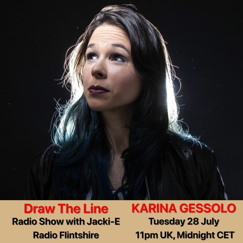 #111 Draw The Line Radio Show 28-07-2020 guest mix 2nd hr Karina Gessolo