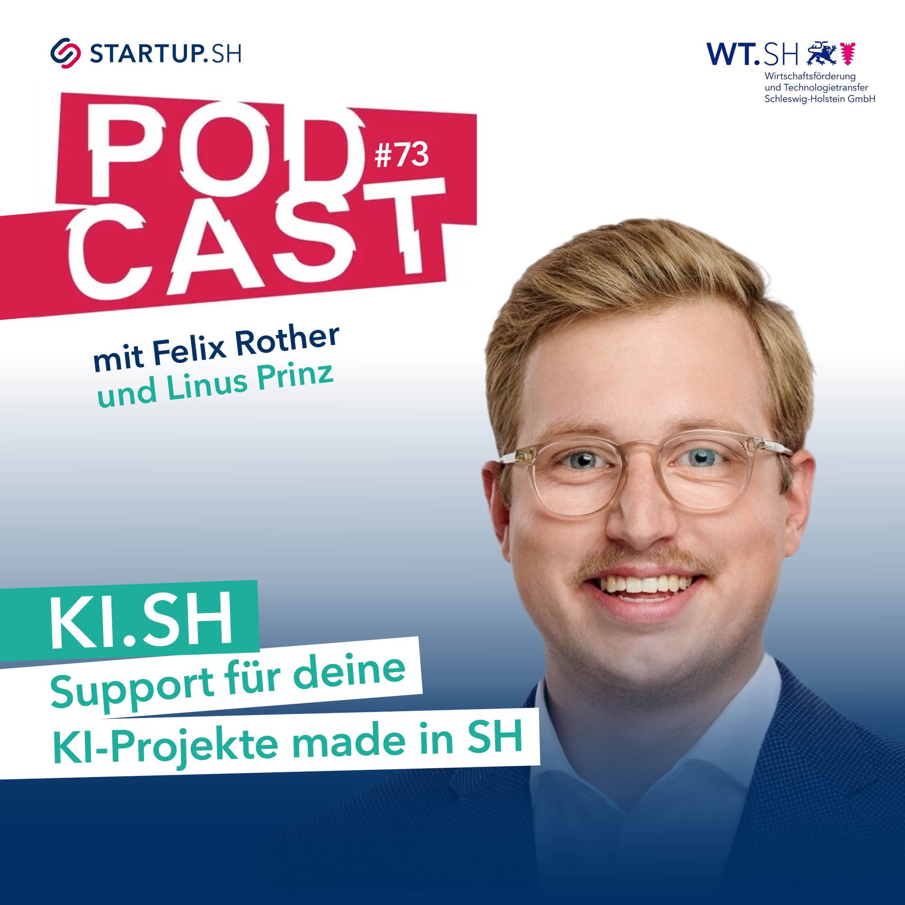 #73 KI.SH - Support für deine KI-Projekte made in SH / Linus Prinz episode artwork
