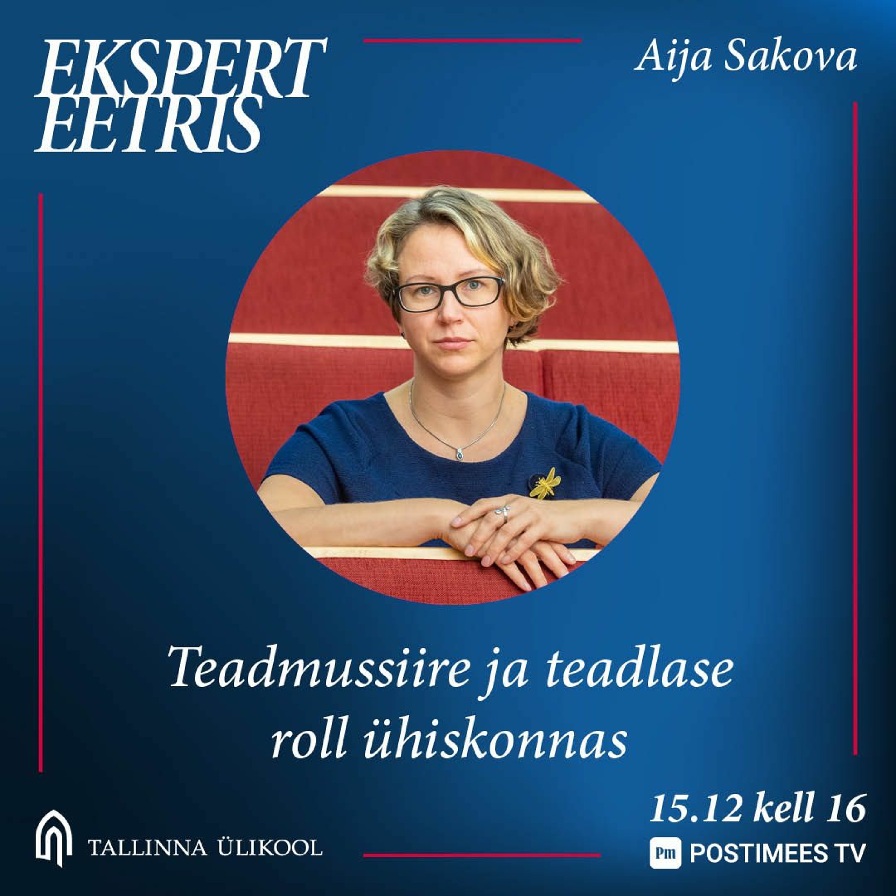 14/2021 ”Ekspert Eetris”: Aija Sakova „Teadmussiire ja teadlase roll ühiskonnas”