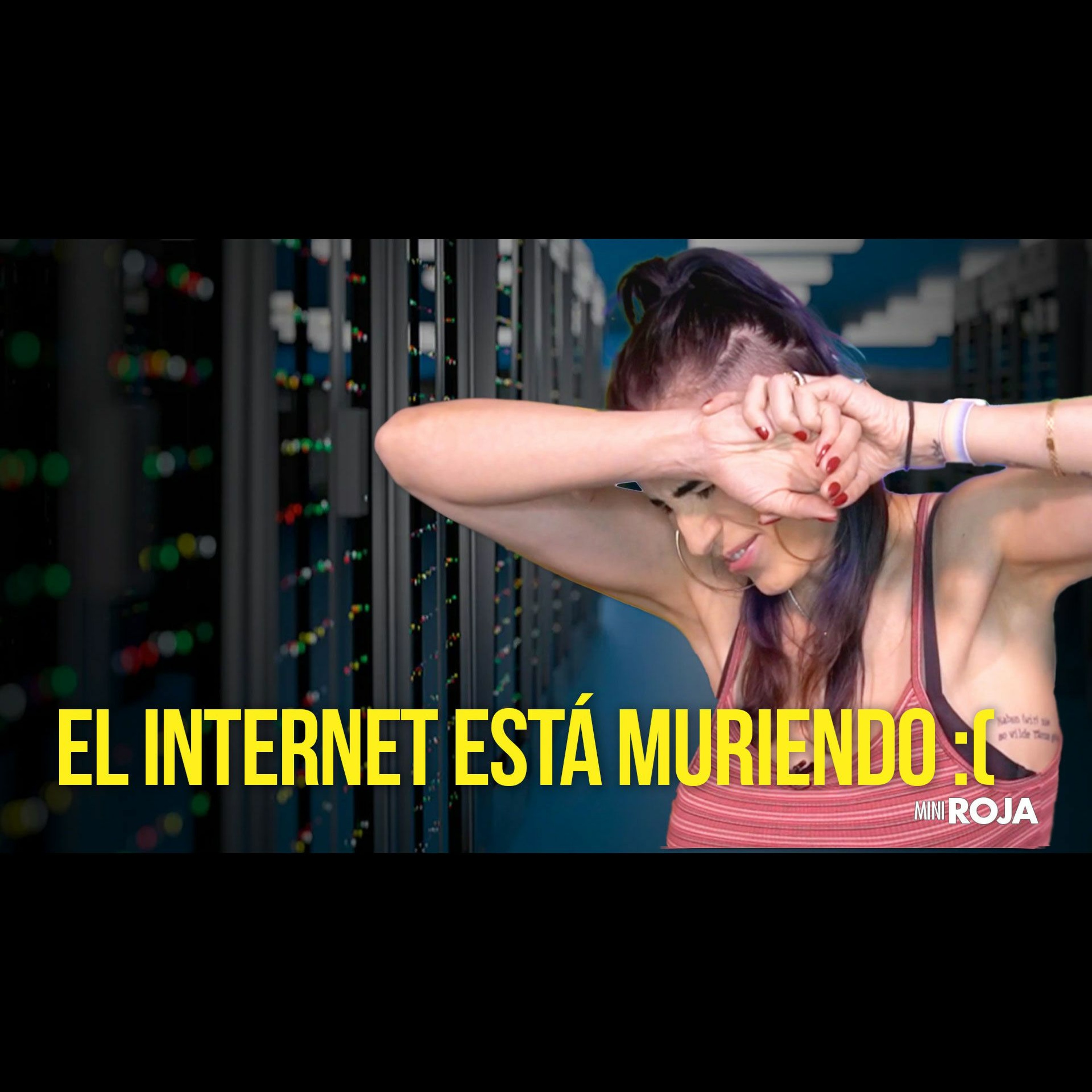 Portada de Roja, con Ophelia Pastrana