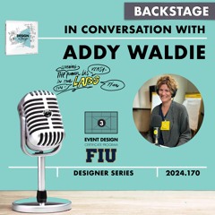 Addy Waldie, CMP BACKstage #DESIGNtoCHANGE PODcast with Ruud Janssen