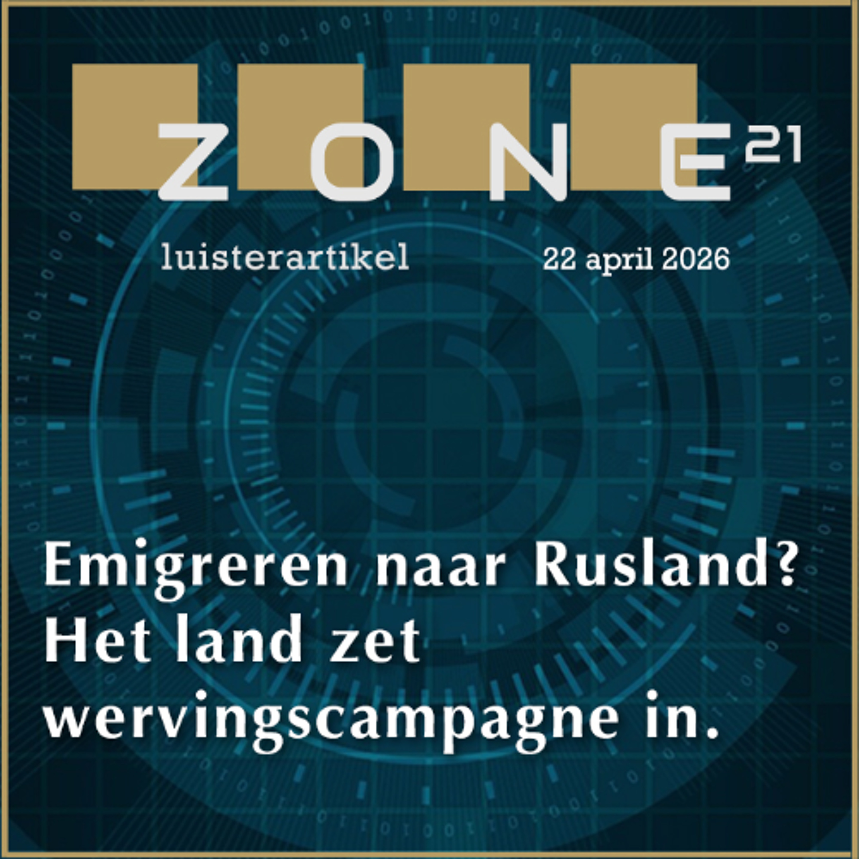 Luisterartikel - 2026-04-22