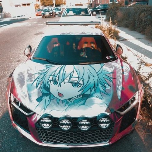 Lil Uzi Verts Anime Car Collection  Ideal