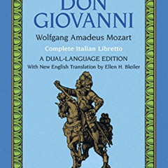 [View] EPUB 📕 Mozart's Don Giovanni (the Dover Opera Libretto Series) (Dover Books O