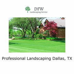 Professional Landscaping Dallas, TX