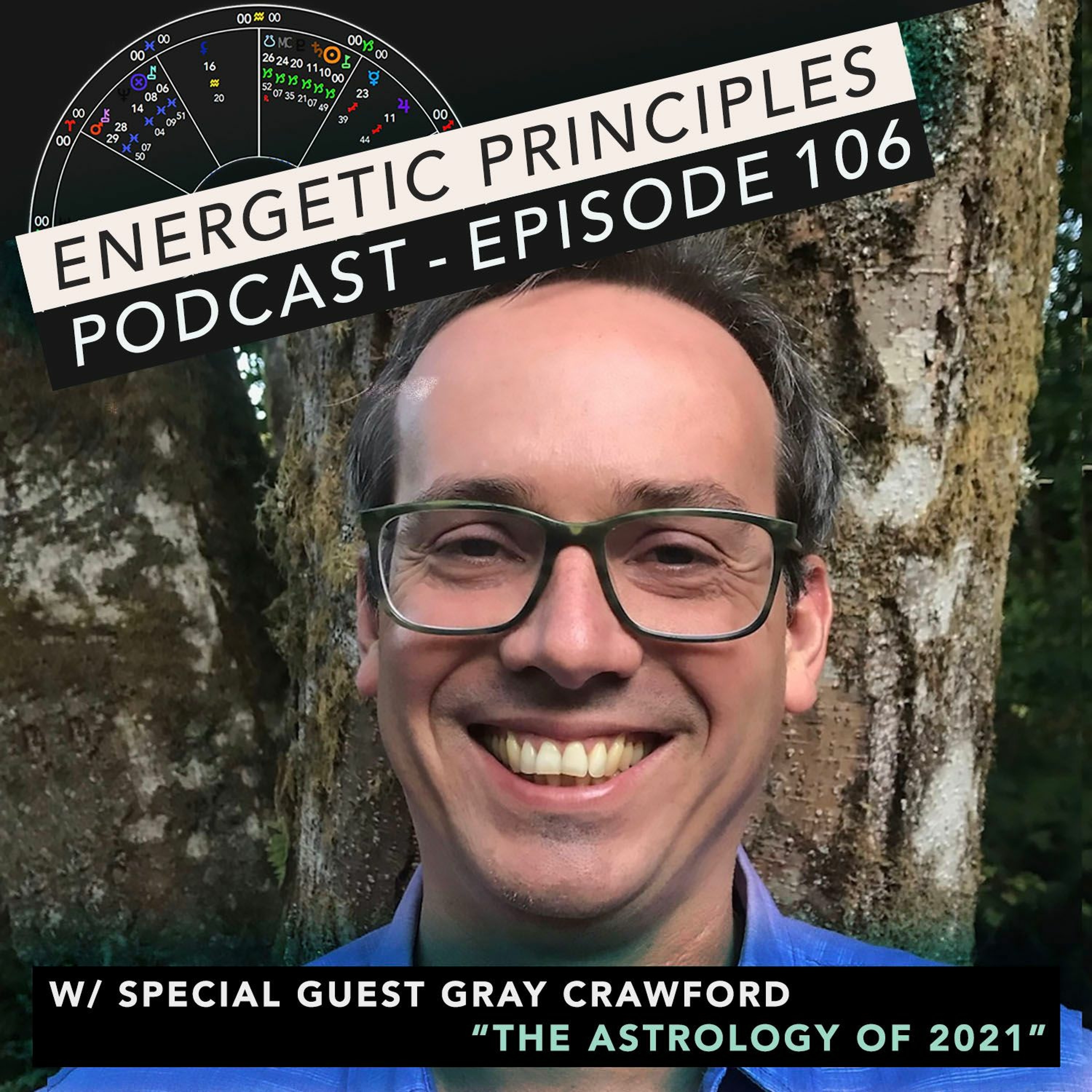 EP Podcast #106 w/ special guest Gray Crawford - The Astrology of 2021 episode artwork