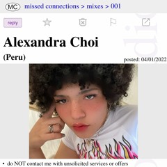 001 - Missed Connections w/ Alexandra Choi