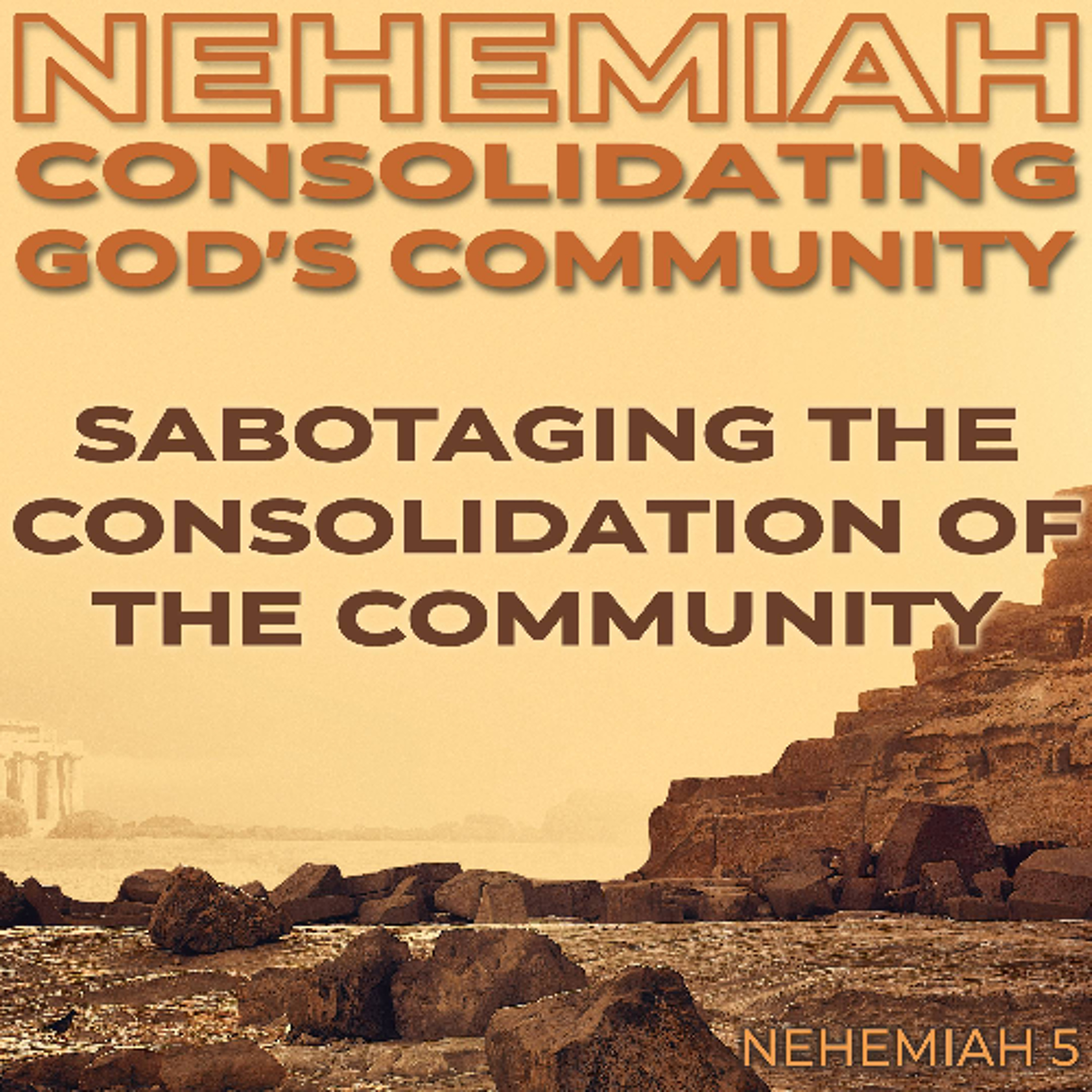 Sabotaging the Consolidation of the Community episode artwork