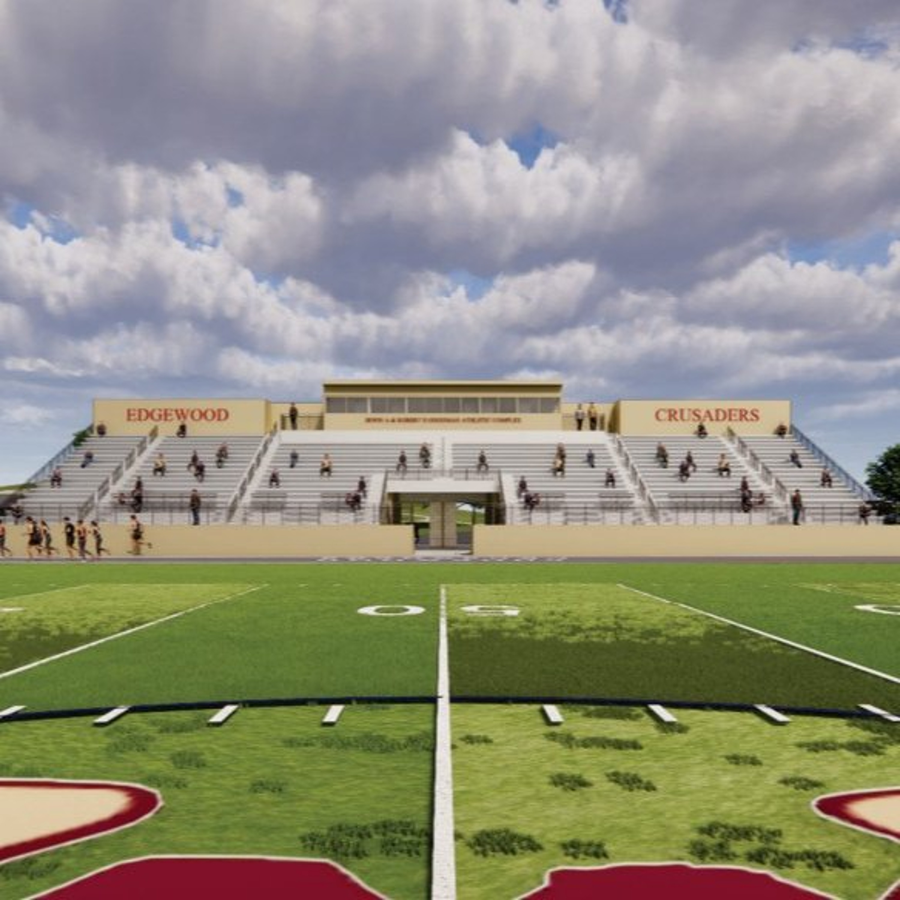 Edgewood stadium moves ahead, despite some neighbors’ opposition
