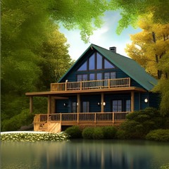 Lakeside view(on sale)