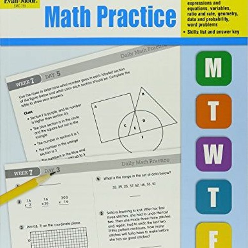 Stream episode 💥[PDF] DOWNLOAD EBOOK Daily Math Practice, Grade 6 by Evan- Moor Educational Publi❤️ by Fionna Larissa podcast | Listen online for free on SoundCloud